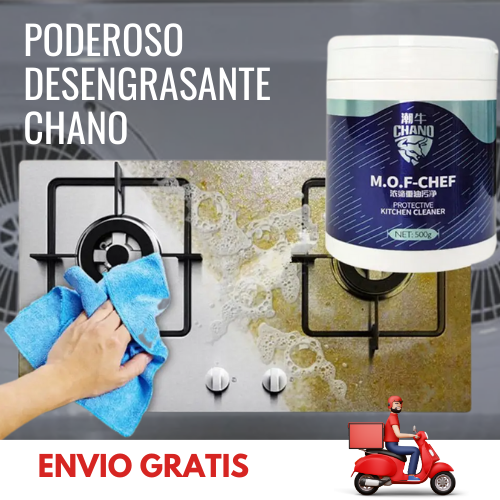 CHANO - Potente Desengrasante de Cocina 500g