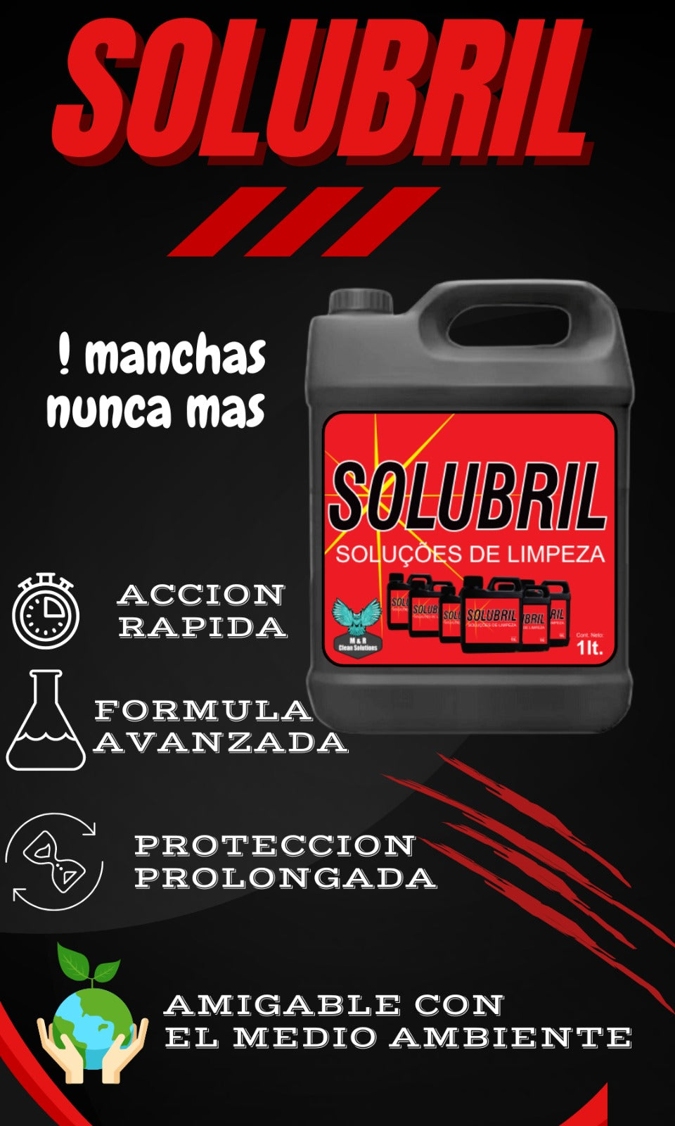 SOLUBRIL - Limpia, Renueva y Protege.